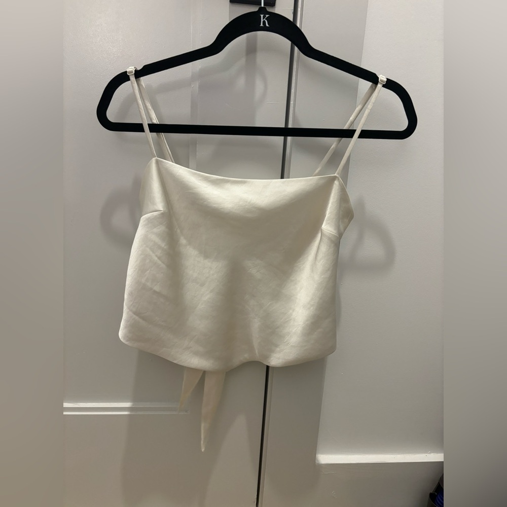 Aritzia Sunday Best Tie Top